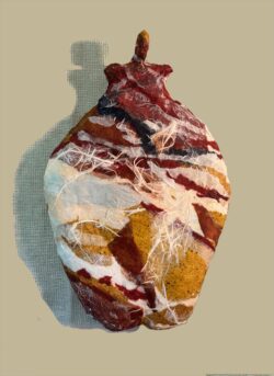 Desert Torso, 22026, Paper mache, 20 x 14 x 2.5
