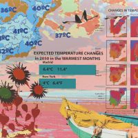 BLAZING HOT SPAIN, 2019-2020, Digital on canvas 18 x 24 inches