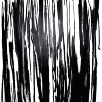 N H Swamp, Swamp Trees, oil bar on hot press paper, 4 x 8 feet