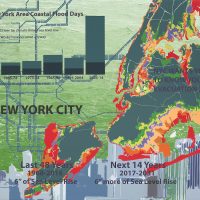 NEW YORK CITY FLOODING, 2020, Digital on canvas 18 x 24 inches