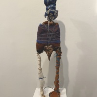 Standing Doll IV, 2026, Mixed media, Size Variable