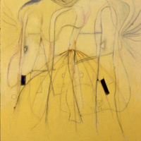 Part of a Yellow Dream, 30 x 27 inches