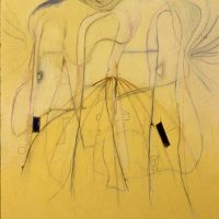 Part of a Yellow Dream, 30 x 27 inches