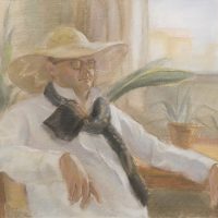 The Poet, pastel, 18 x 24 inches, 1978 The Poet, pastel, 18 x 24 inches, 1978