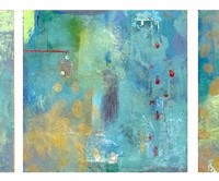 Infinity Series Triptych, oil/wax on wood panel, 18” x 54”, 2015 Infinity Series Triptych, oil/wax on wood panel, 18” x 54”, 2015