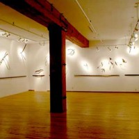 Ceres Gallery Installation   Fly Away   Welded steel sculpture   2007 Ceres Gallery Installation Fly Away Welded steel sculpture 2007