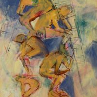 New Perspective 22" x 28" Acrylic on canvas New Perspective 22" x 28" Acrylic on canvas