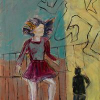 Beauty and the Beast 30" x 24" Acrylic on canvas Beauty and the Beast 30" x 24" Acrylic on canvas