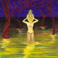 Mother of the Waters, oil paint on canvas, 36" x 26" Mother of the Waters, oil paint on canvas, 36" x 26"