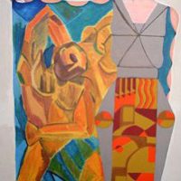 Fashionable Twentieth Century Movements: 1910's Cubism, 3 feet by 5 feet, oil painting Fashionable Twentieth Century Movements: 1910's Cubism, 3 feet by 5 feet, oil painting