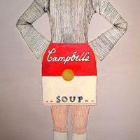 Fashionable Twentieth Century Movements: 1960's Op/Pop, 3 feet by 5 feet, oil painting Fashionable Twentieth Century Movements: 1960's Op/Pop, 3 feet by 5 feet, oil painting