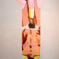 Fashionable Twentieth Century Movements: 1980's Neo-Expressionism, 3 feet by 5 feet, oil painting Fashionable Twentieth Century Movements: 1980's Neo-Expressionism, 3 feet by 5 feet, oil painting