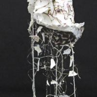 ‘Positive/Negative’, Sculpture, 28 x 8”x7”, 2007 ‘Positive/Negative’, Sculpture, 28 x 8”x7”, 2007