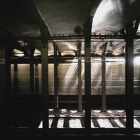 The Silver Car at the 86th Street Station, 30" x 30", Color photograph, 2000 The Silver Car at the 86th Street Station, 30" x 30", Color photograph, 2000