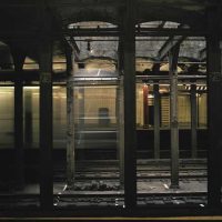 The Silver Car at the 79th Street Station II, 30" x 30", Color photograph, 2000 The Silver Car at the 79th Street Station II, 30" x 30", Color photograph, 2000