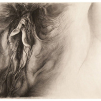 ProjectS_03, charcoal on watercolor paper, 33” x 57”, 2015 ProjectS_03, charcoal on watercolor paper, 33” x 57”, 2015