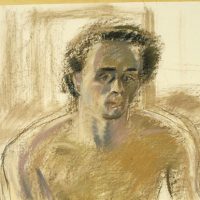 Joe, pastel, 19 x 25 inches, 1975 Joe, pastel, 19 x 25 inches, 1975