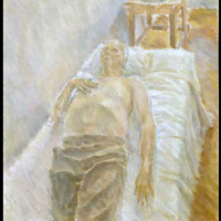 September, oil on linen, 36 x 32 inches, 1995-96 September, oil on linen, 36 x 32 inches, 1995-96