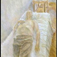 September, oil on linen, 36 x 32 inches, 1995-96 September, oil on linen, 36 x 32 inches, 1995-96