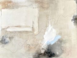Seams to Me, 2023, Mixed Media, 36 x 48”